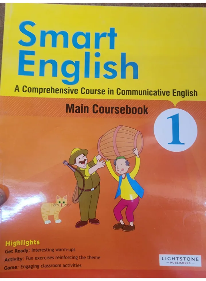 Smart English — Main Coursebook 1 cover, Grade 1