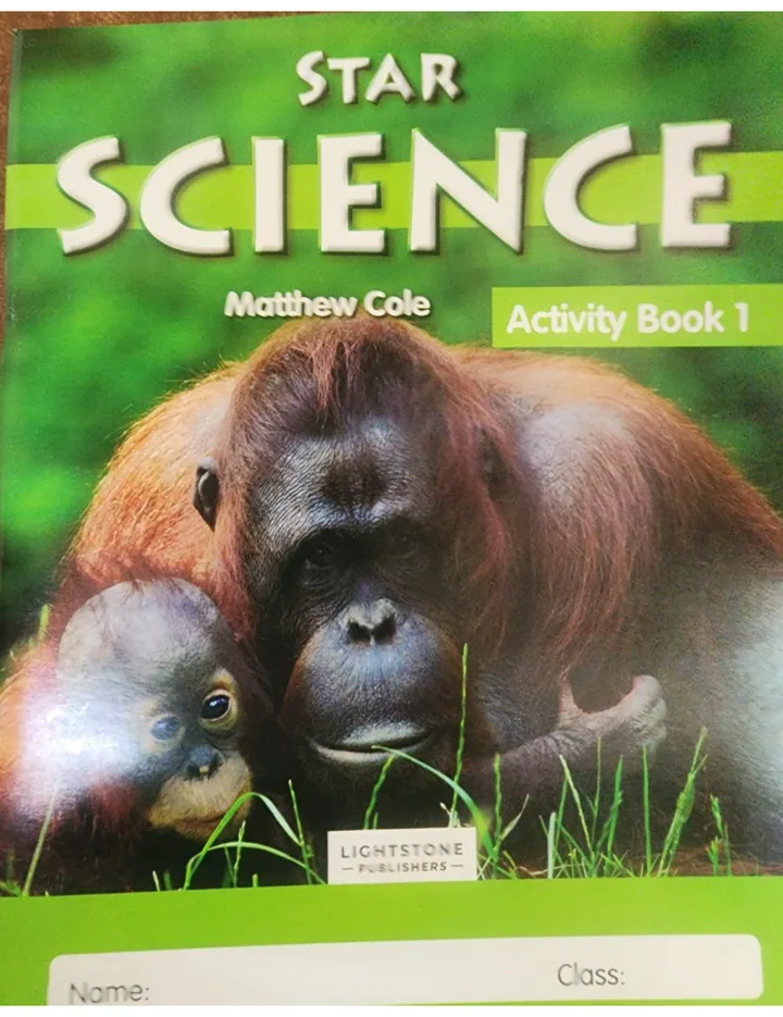 Star Science — Activity Book 1 cover, Grade 1