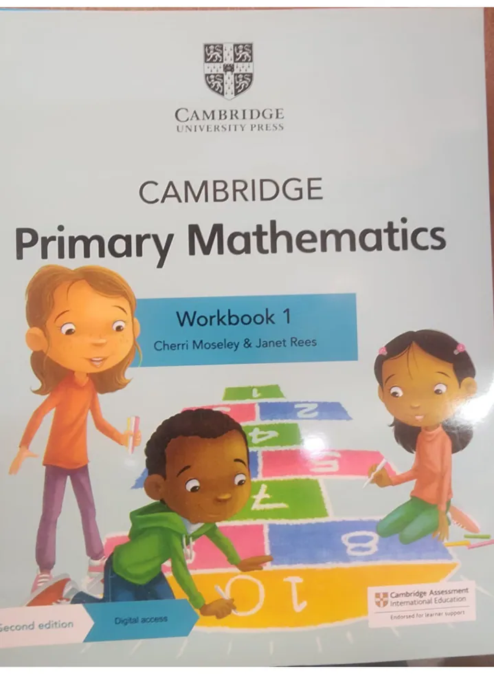 Cambridge Primary Mathematics — Workbook 1 (Second Edition) cover, Grade 1