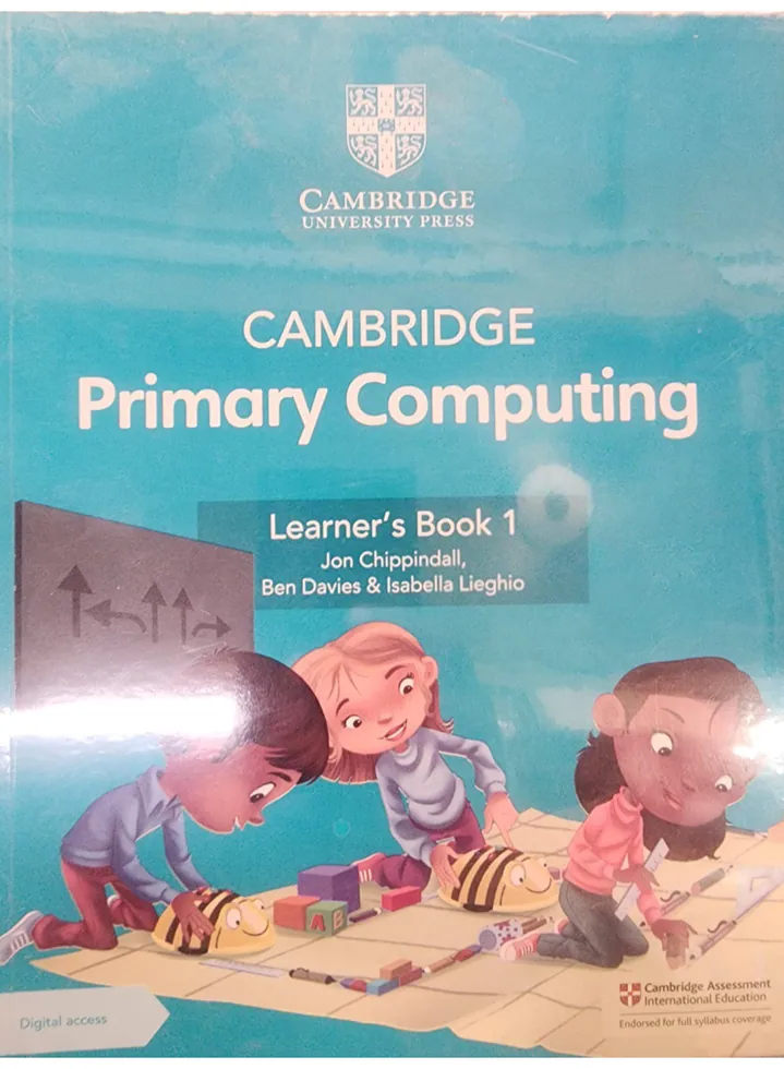 Cambridge Primary Computing — Learner’s Book 1 cover, Grade 1