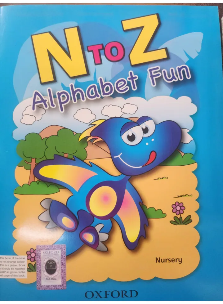 Oxford Alphabet Fun — N to Z cover, Nursery